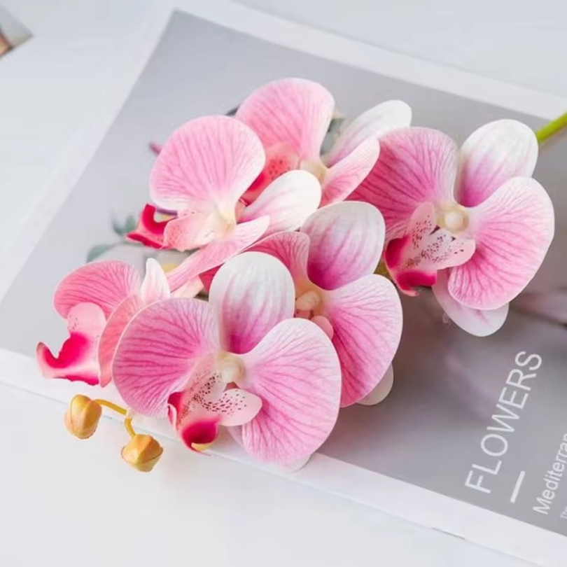 Smart Garden Storage - Fleurs artificielles 3D en plastique, orchidées