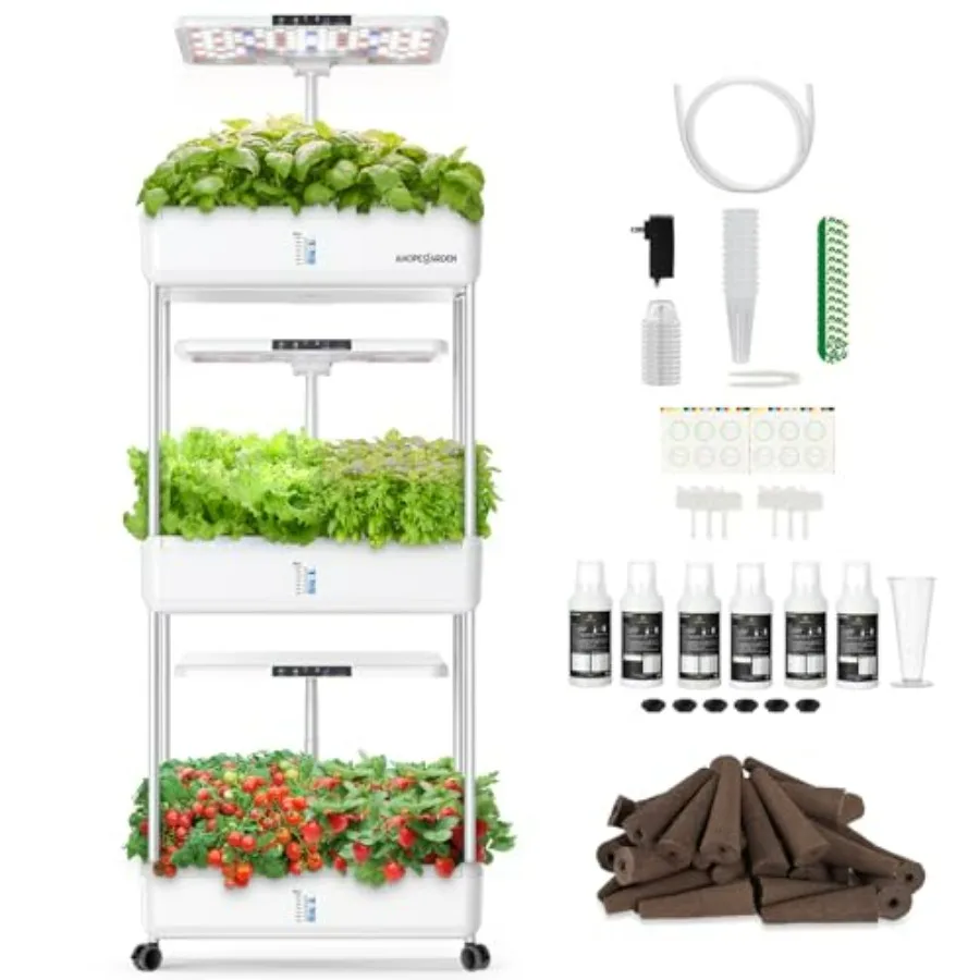 Indoor Herb Garden Kit - Système de culture hydroponique pour jardin