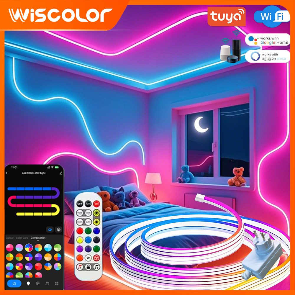 Smart Garden Rooms - WISCOLOR Bande lumineuse LED néon WIFI