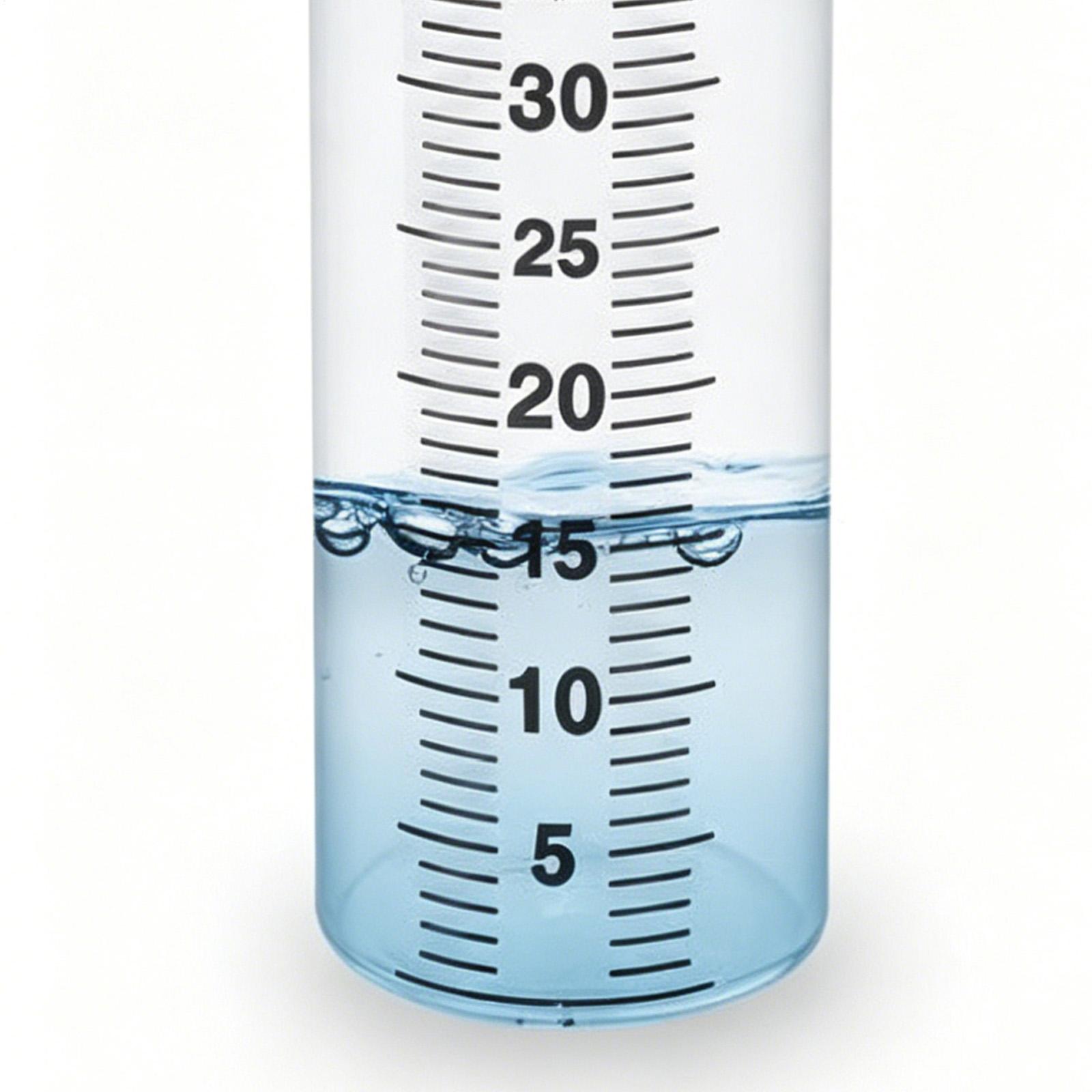 Rain Gauge Digital - Pluviomètre 2 pièces avec coupelles en