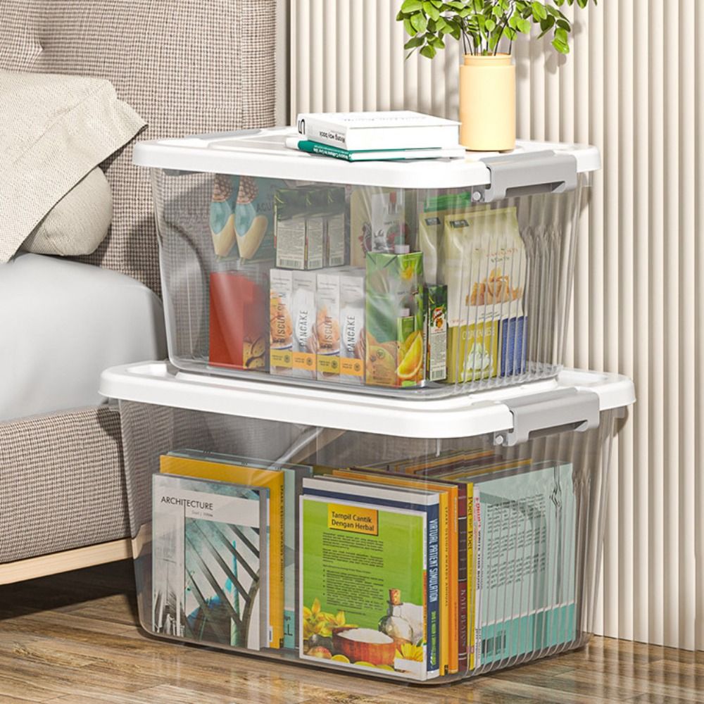 Smart Garden Storage - Boîte de rangement noire transparente durable