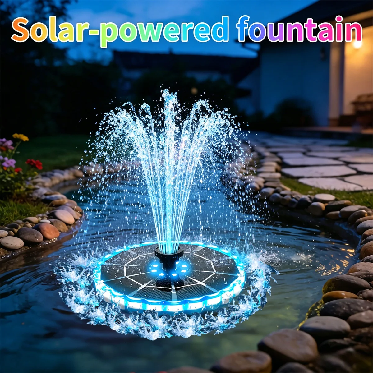 Smart Garden Indoor - Fontaine solaire extérieure 3,5 W pour