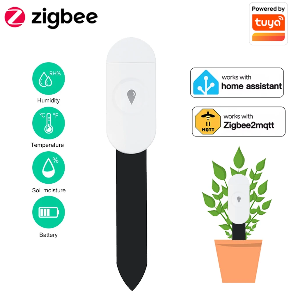App Smart Garden - Tuya Zigbee – détecteur de température