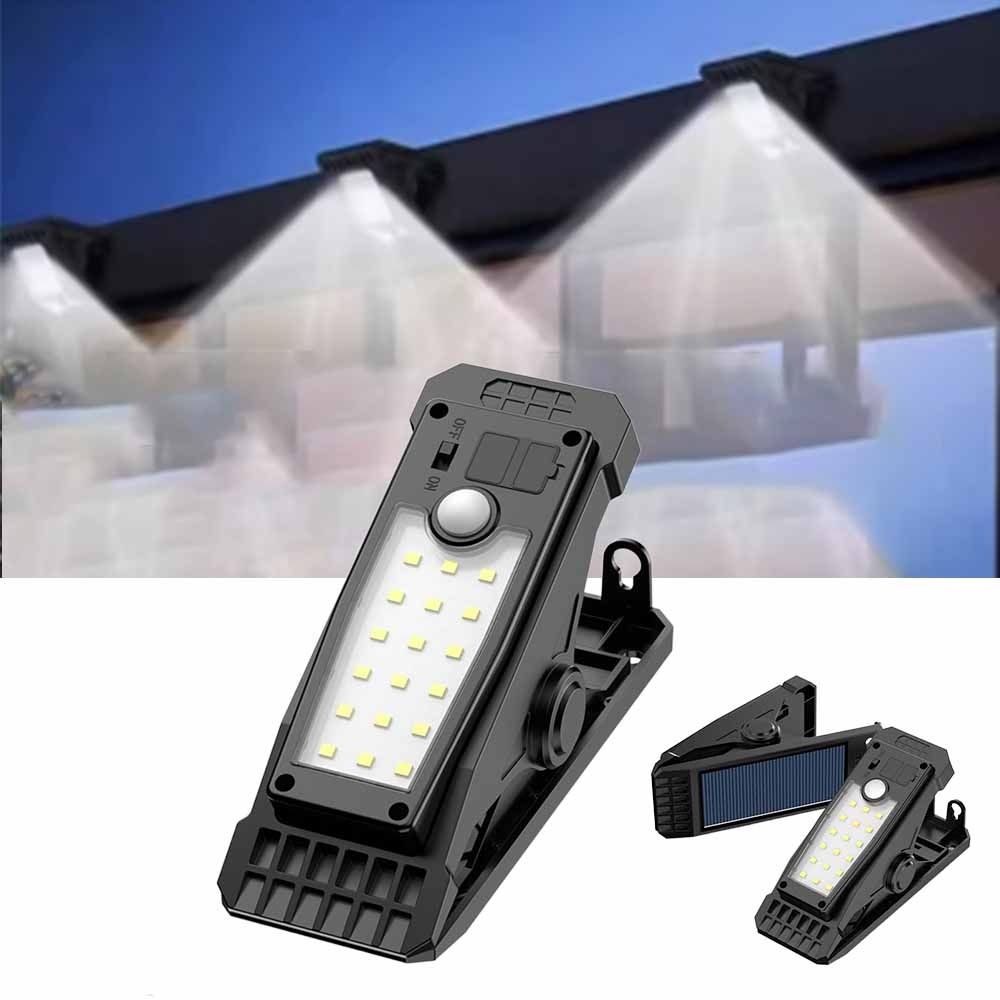 Smart Garden Gate - Lampe solaire à clipser avec capteur