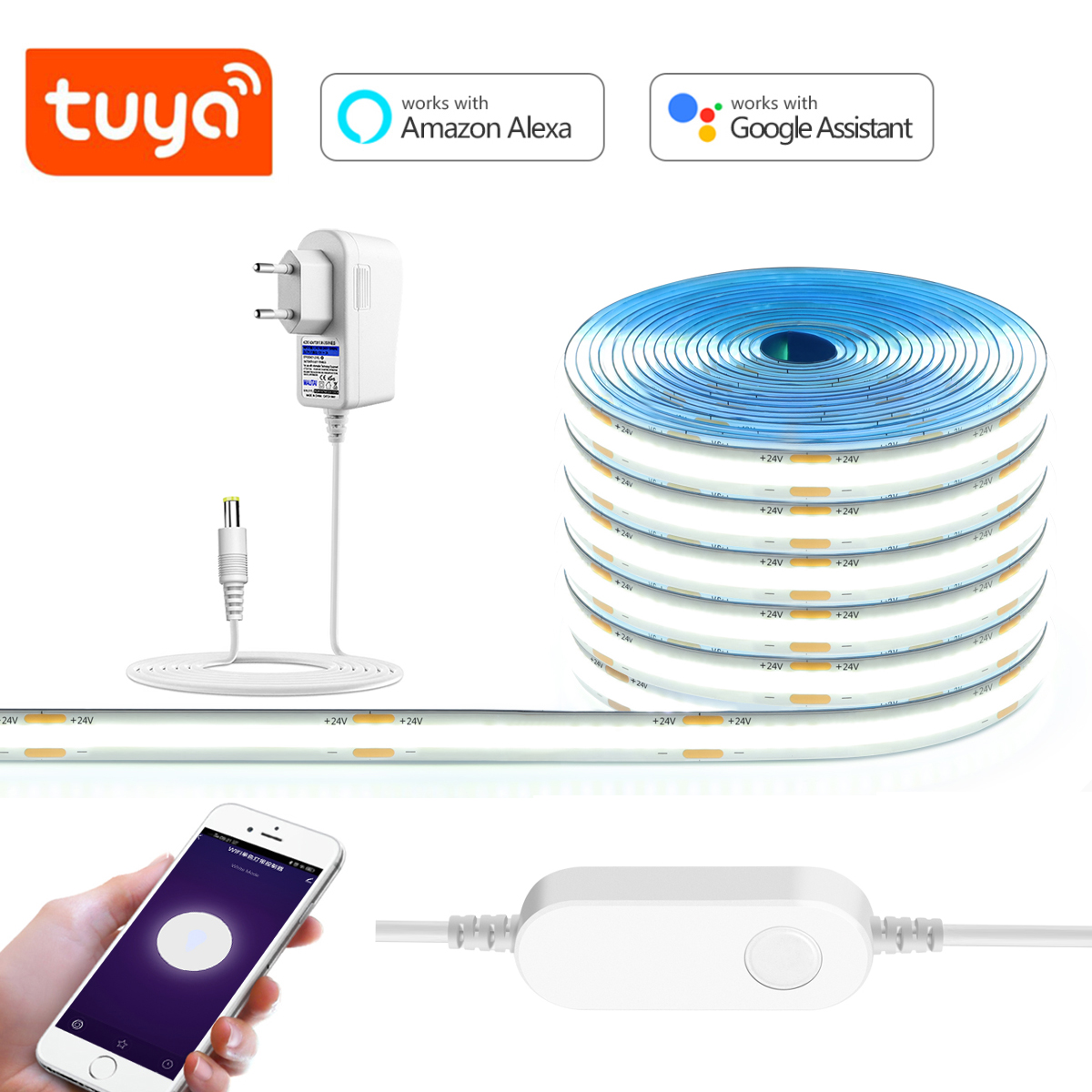 Smart Garden Rooms - Bande lumineuse LED COB 3M 5M