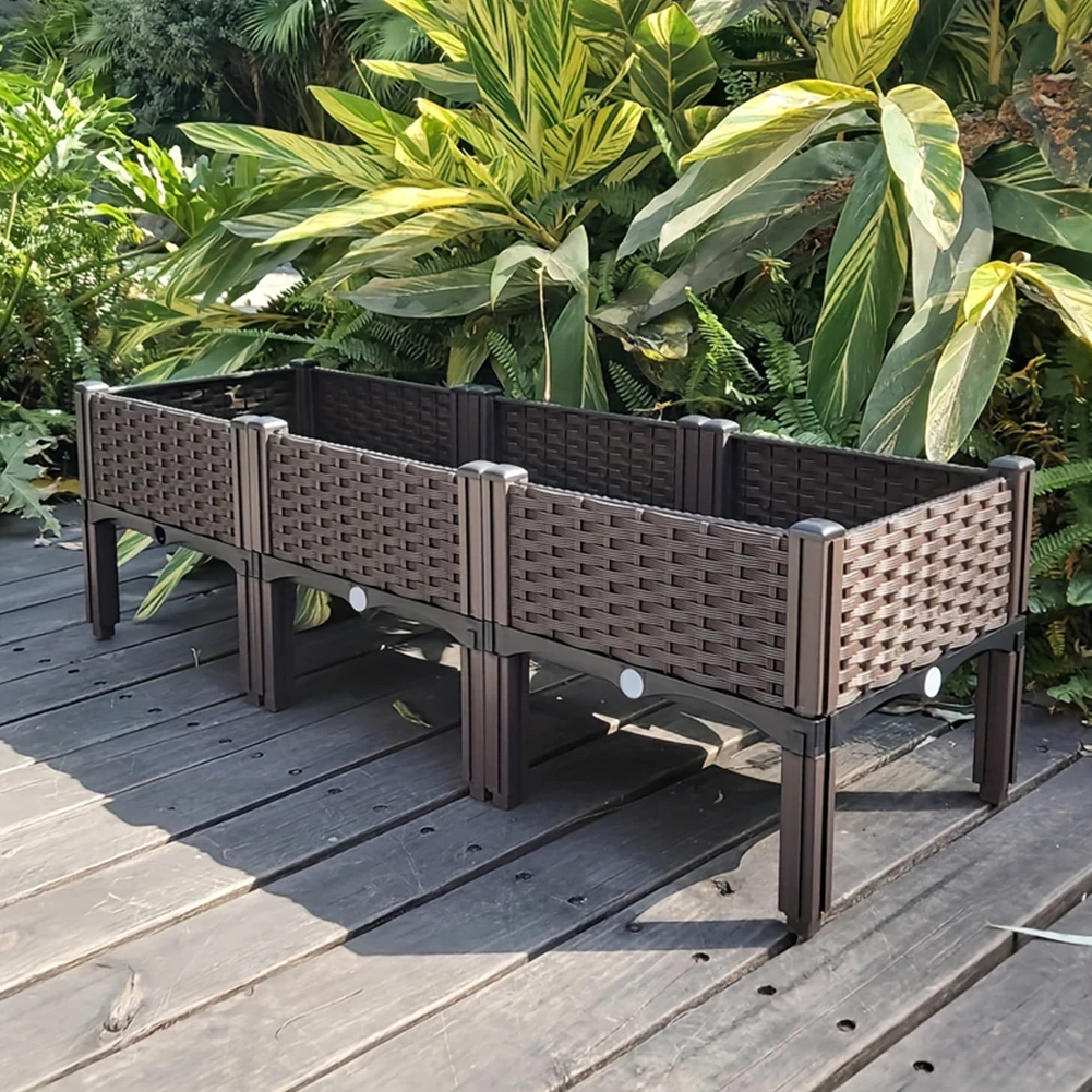 Smart Garden Storage - Lit de jardin de grande capacité,