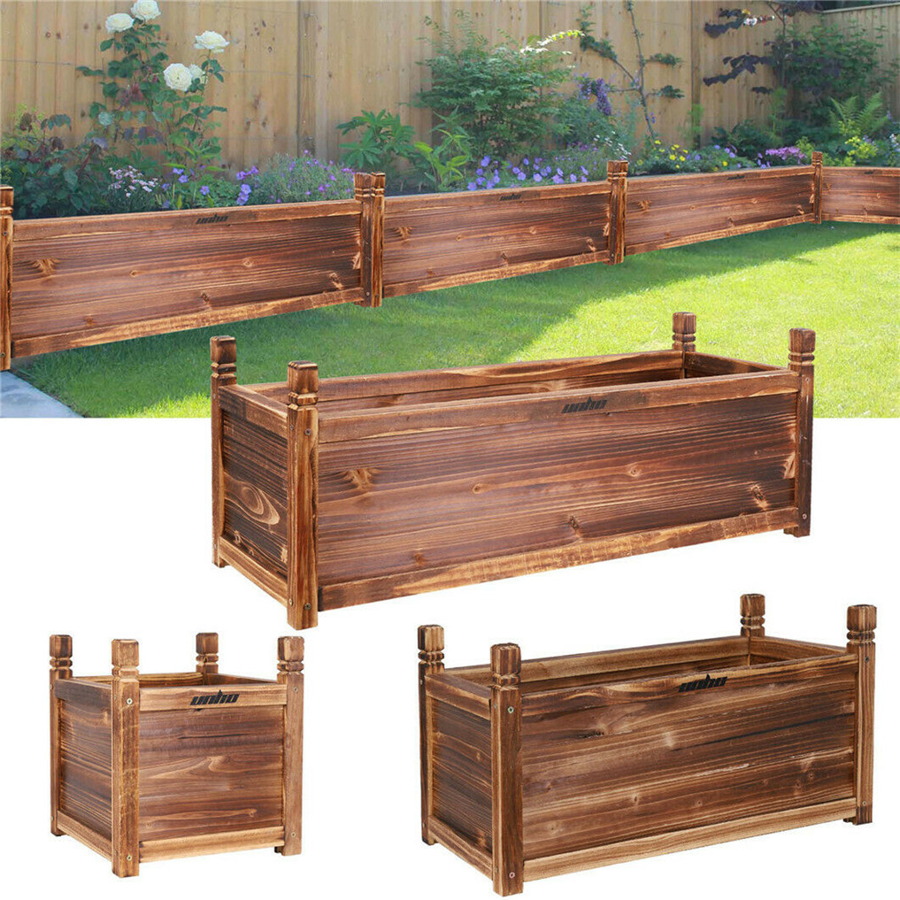 Indoor Herb Garden Kit - Pot de fleurs en bois suréWerd'intérieur