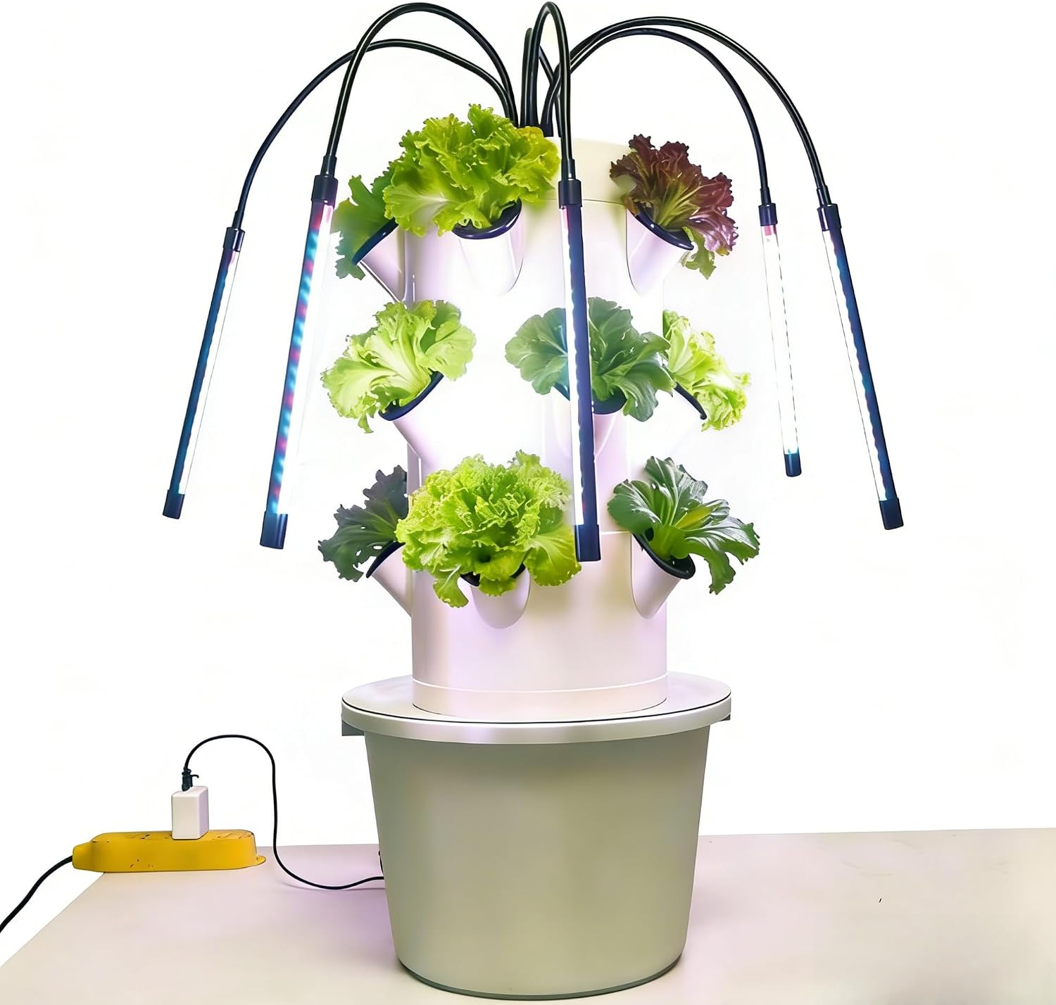 Indoor Herb Garden Kit - Système de culture hydroponique vertical à