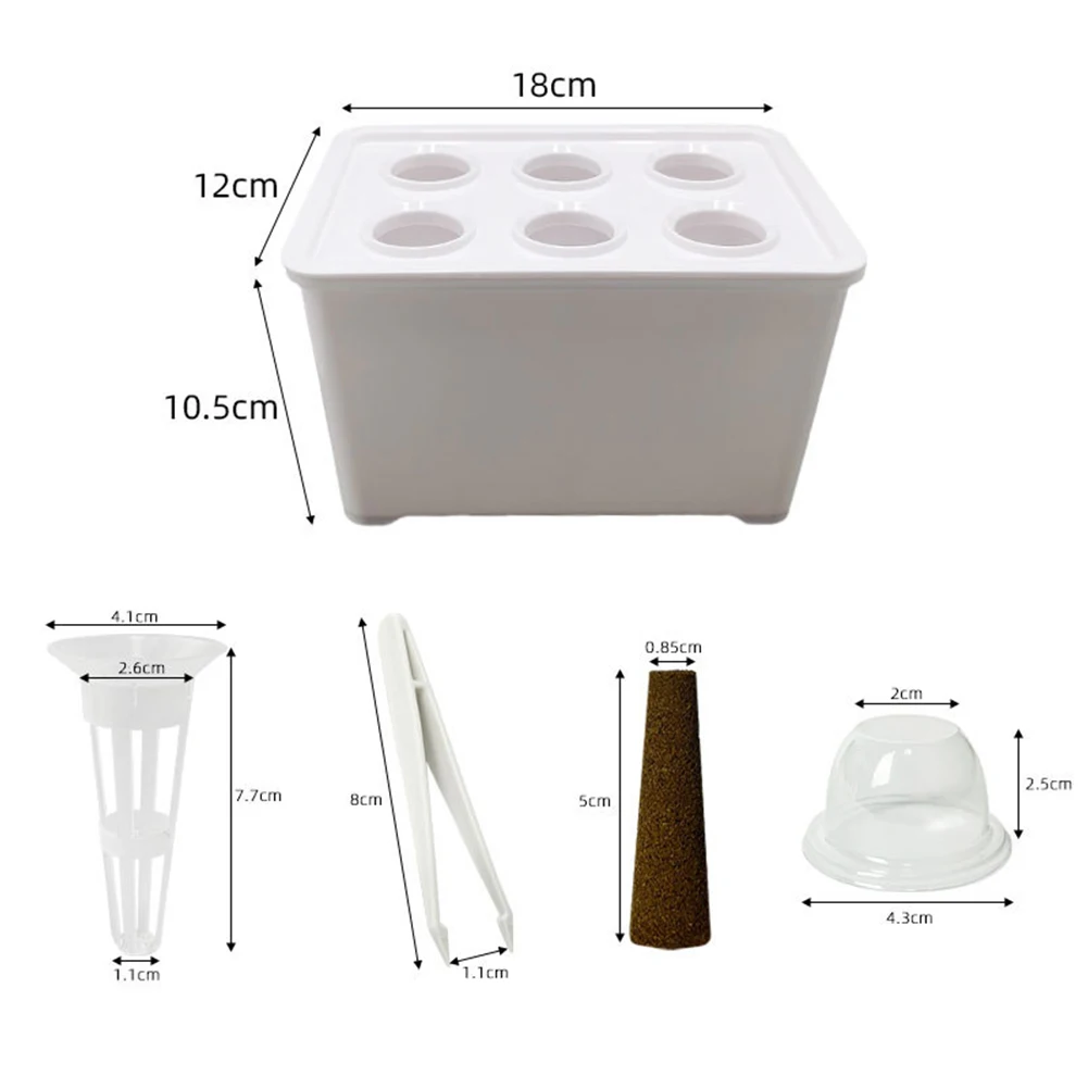 Indoor Herb Garden Kit - Kit de culture hydroponique auto-arrosant pour