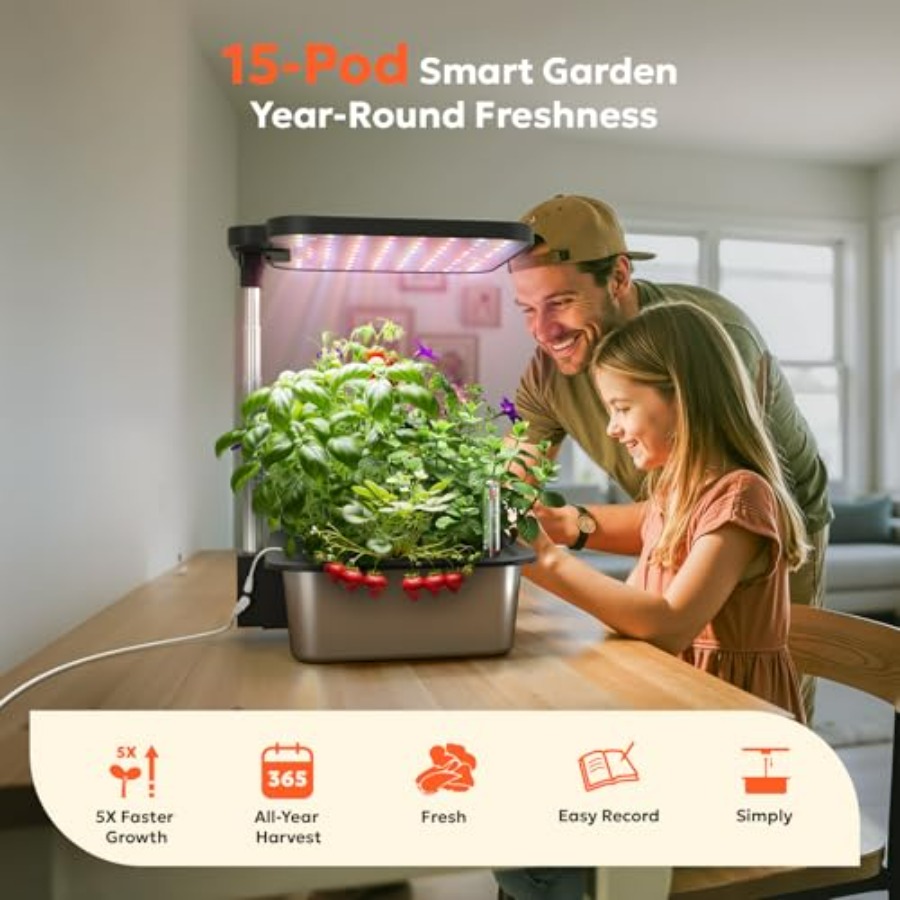 Kit de jardinage intérieur pou - Indoor Herb Garden Kit avis et prix