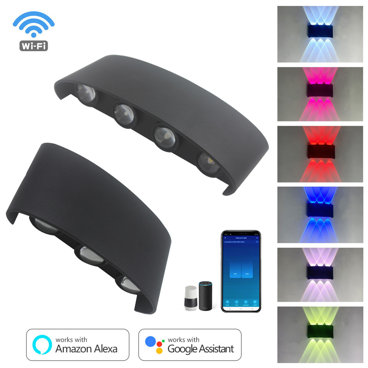 6W 8W RGBW haut vers le bas mu - Smart Garden Rooms avis et prix