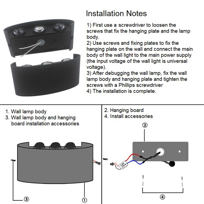 6W 8W RGBW haut vers le bas mu - Smart Garden Rooms avis et prix