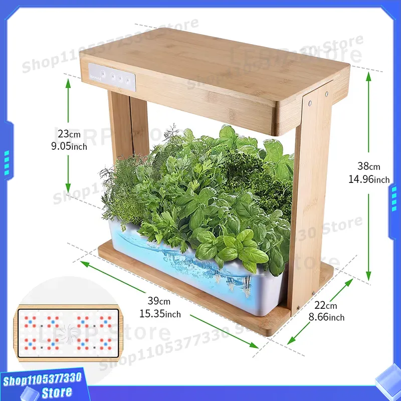 Kit de jardin hydroponique int - Indoor Herb Garden Kit avis et prix