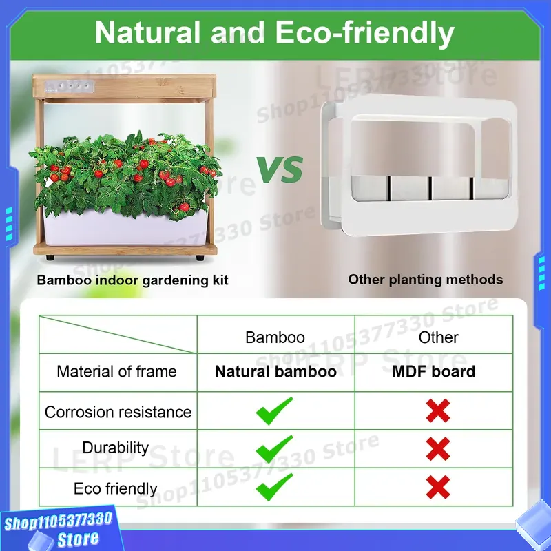 Kit de jardin hydroponique int - Indoor Herb Garden Kit avis et prix