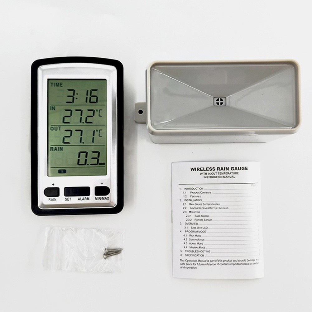 Station météo numérique sans f - Rain Gauge Digital avis et prix
