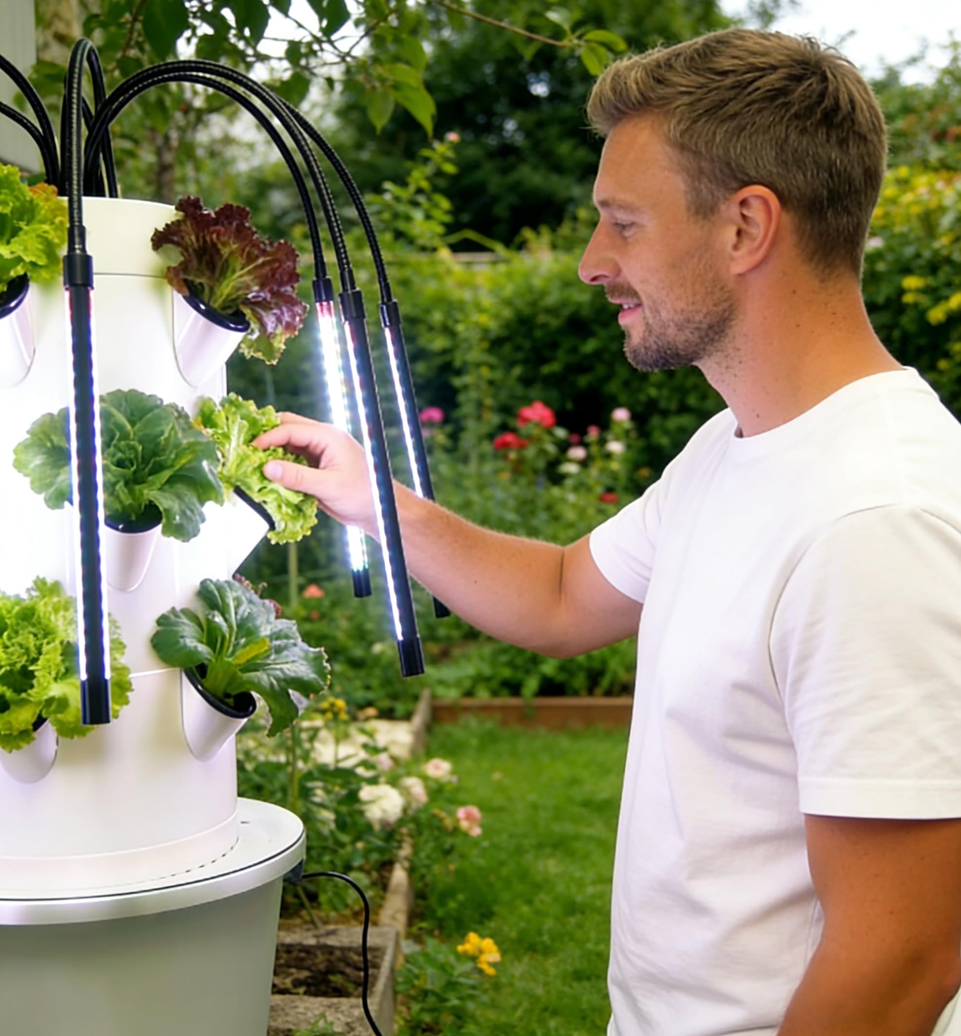 Système de culture hydroponiqu - Indoor Herb Garden Kit avis et prix