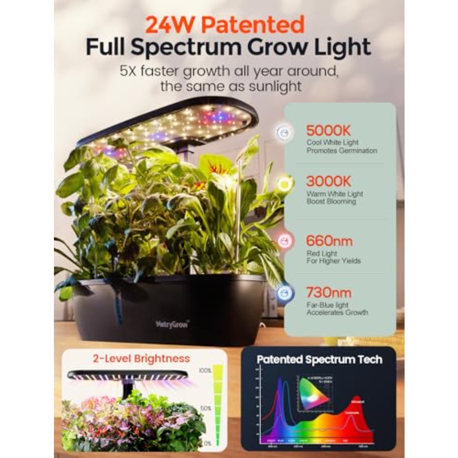 Kits de culture hydroponique M - Indoor Herb Garden Kit avis et prix