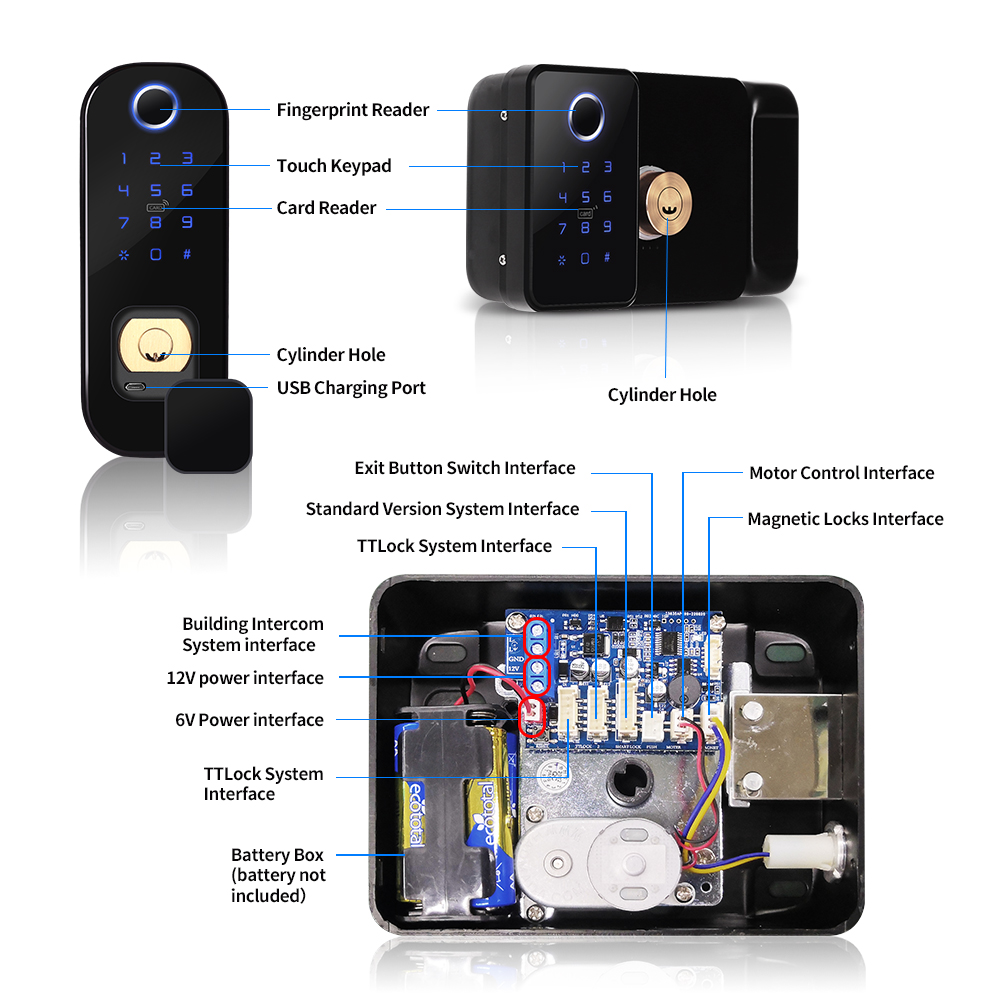 TTLOCK-Serrure de porte intell - Smart Garden Gate avis et prix
