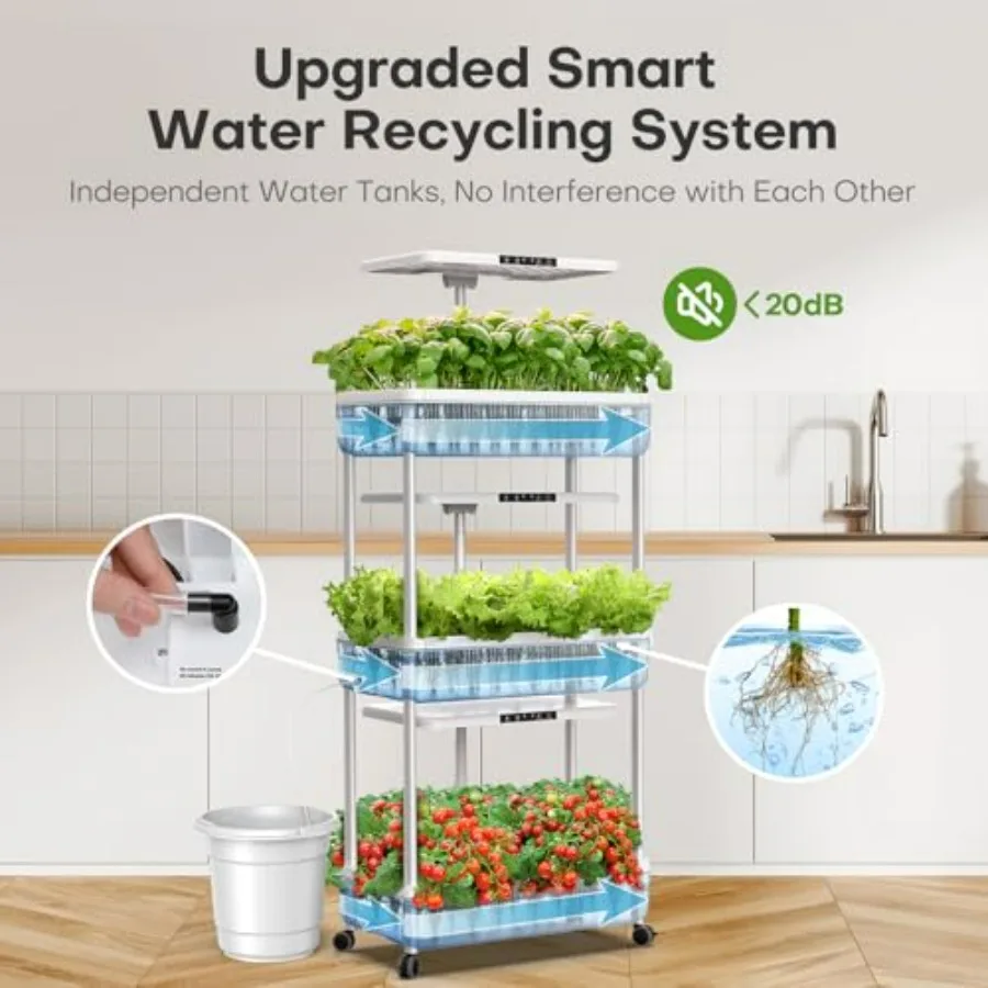 Système de culture hydroponiqu - Indoor Herb Garden Kit avis et prix