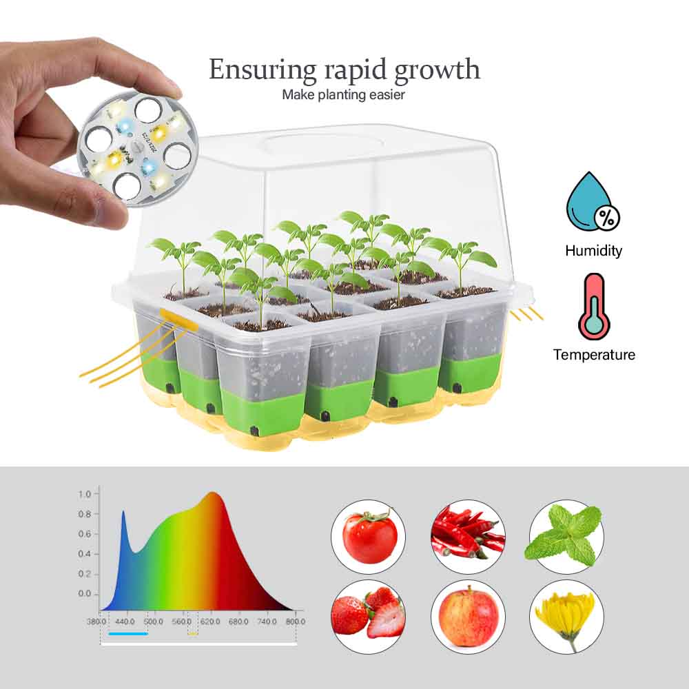 Kit de démarrage de semis avec - Smart Garden Storage avis et prix