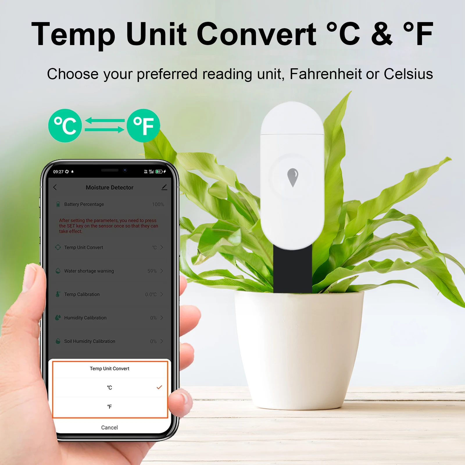 Tuya Zigbee – détecteur de tem - App Smart Garden avis et prix