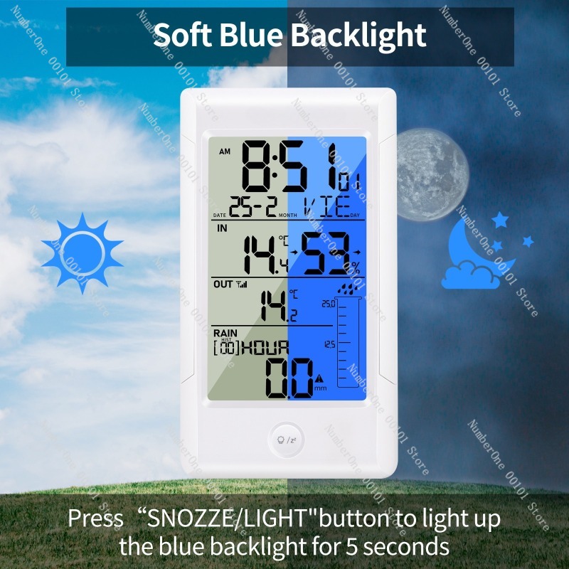 Station météo sans fil avec pl - Rain Gauge Digital avis et prix