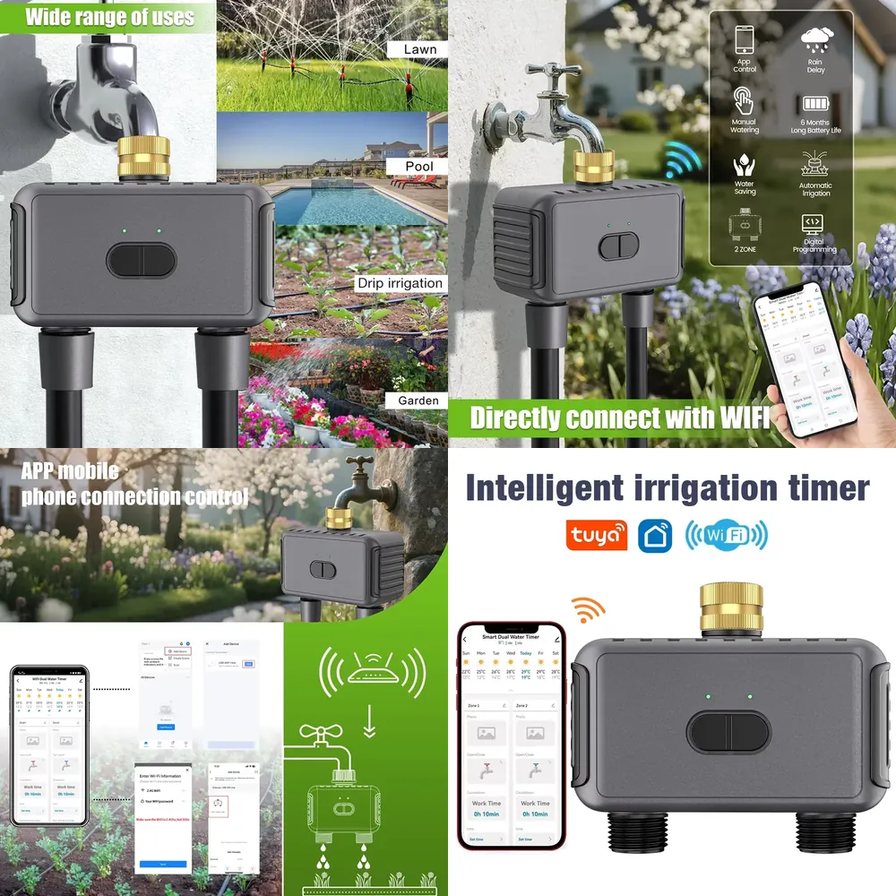 Programmateur d'arrosage intel - App Smart Garden avis et prix