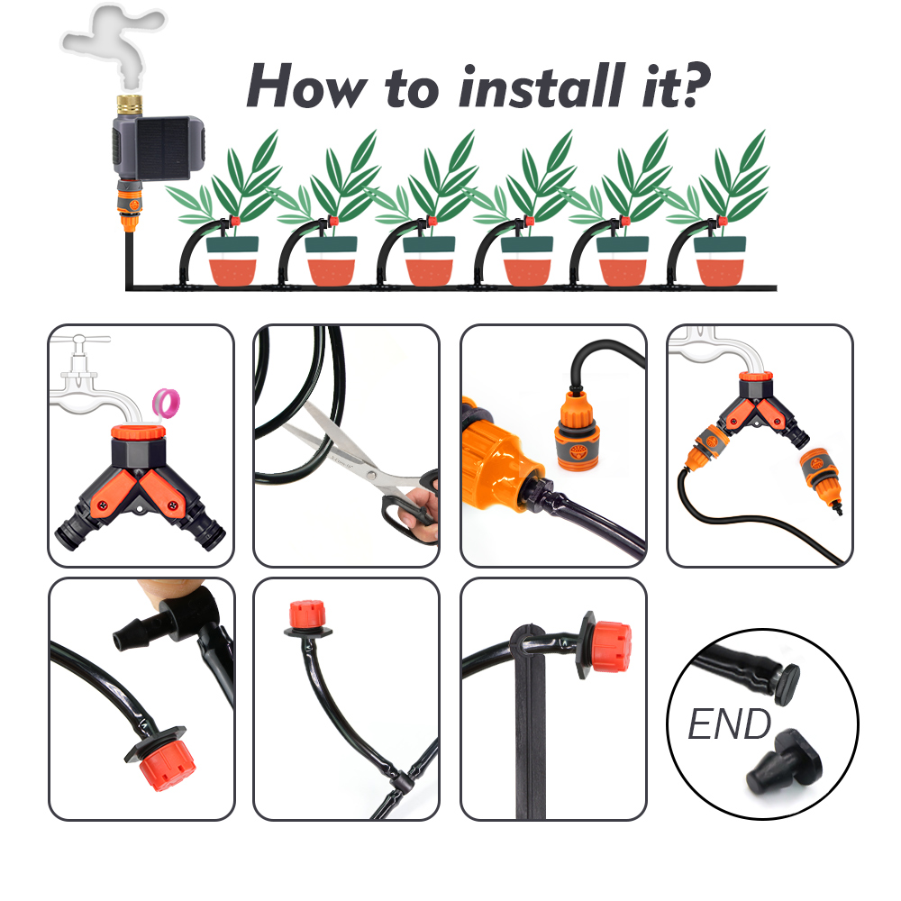 Kit d'irrigation goutte à gout - App Smart Garden avis et prix