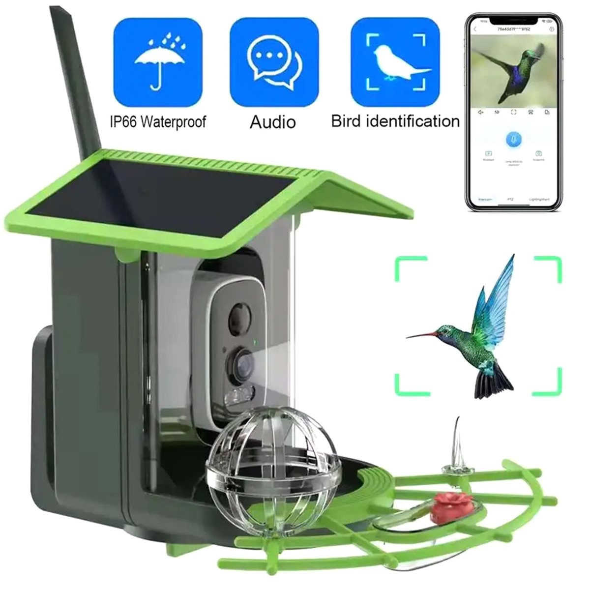 Caméra de mangeoire à oiseaux  - Smart Garden Video avis et prix