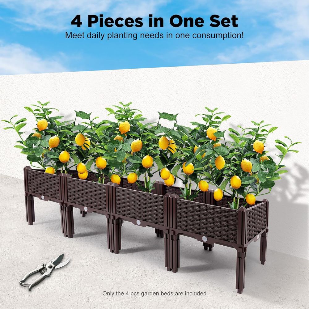 Kit de jardinière surélevée -  - Indoor Herb Garden Kit avis et prix