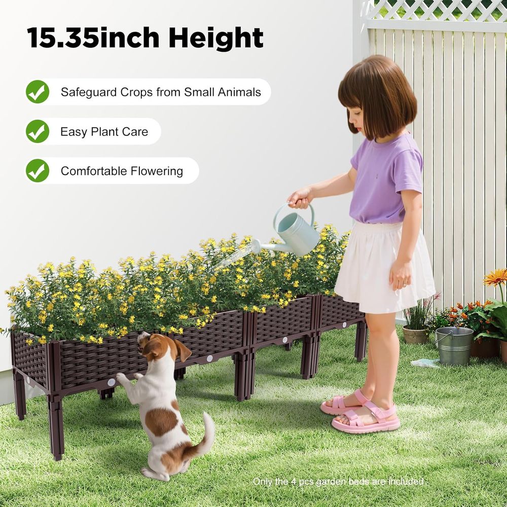 Kit de jardinière surélevée -  - Indoor Herb Garden Kit avis et prix