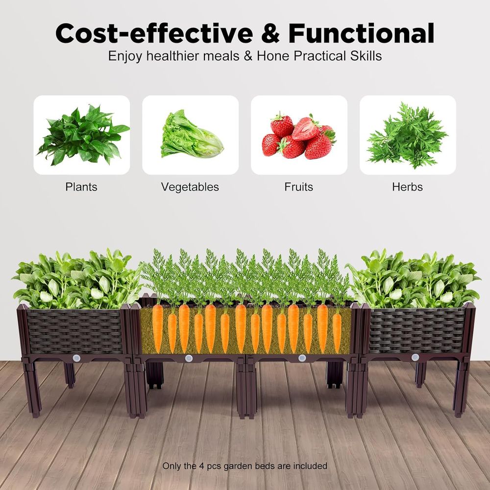 Kit de jardinière surélevée -  - Indoor Herb Garden Kit avis et prix