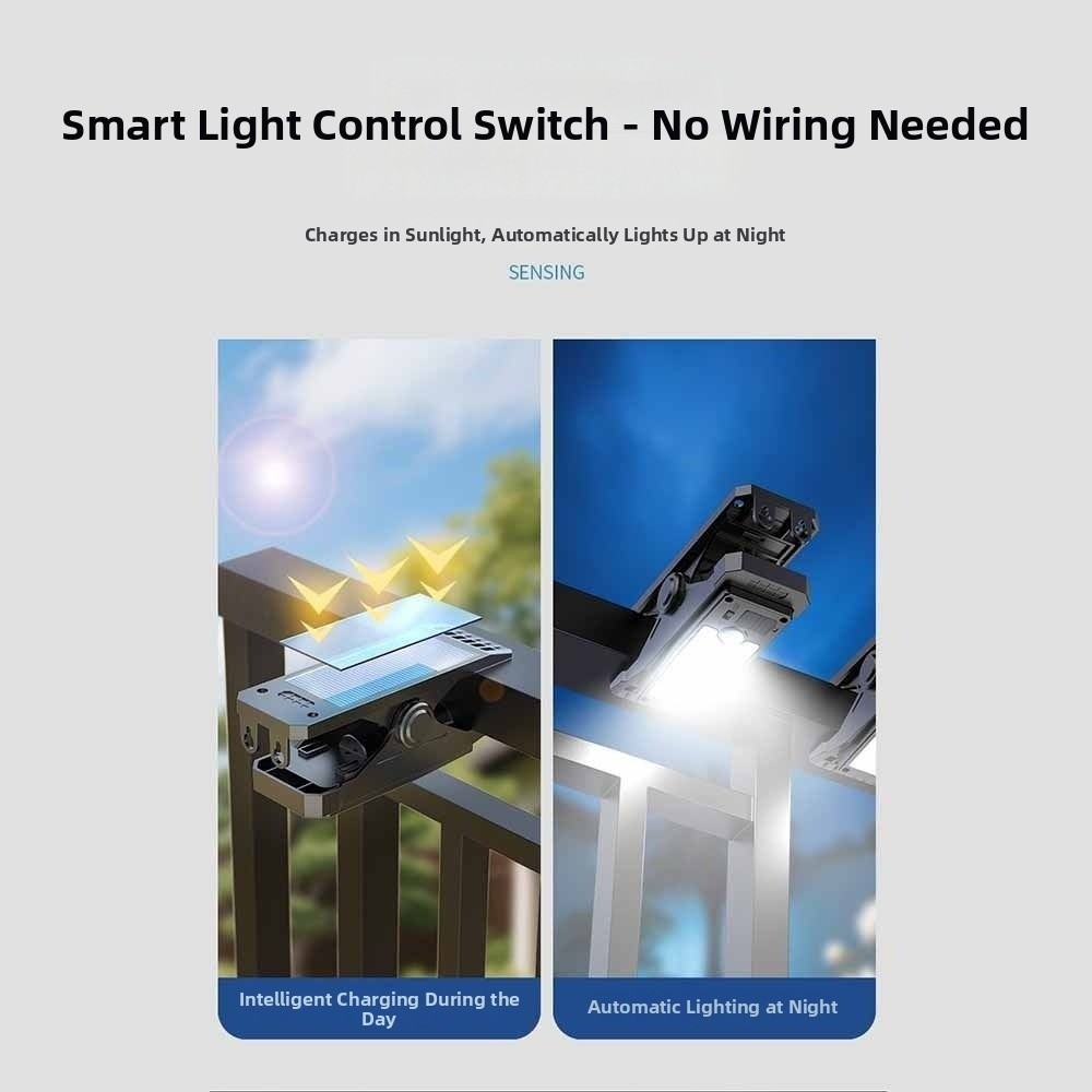 Lampe solaire à clipser avec c - Smart Garden Gate avis et prix