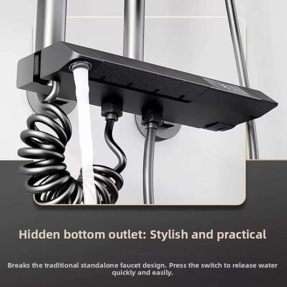 Système de douche gris haute p - Rain Gauge Digital avis et prix