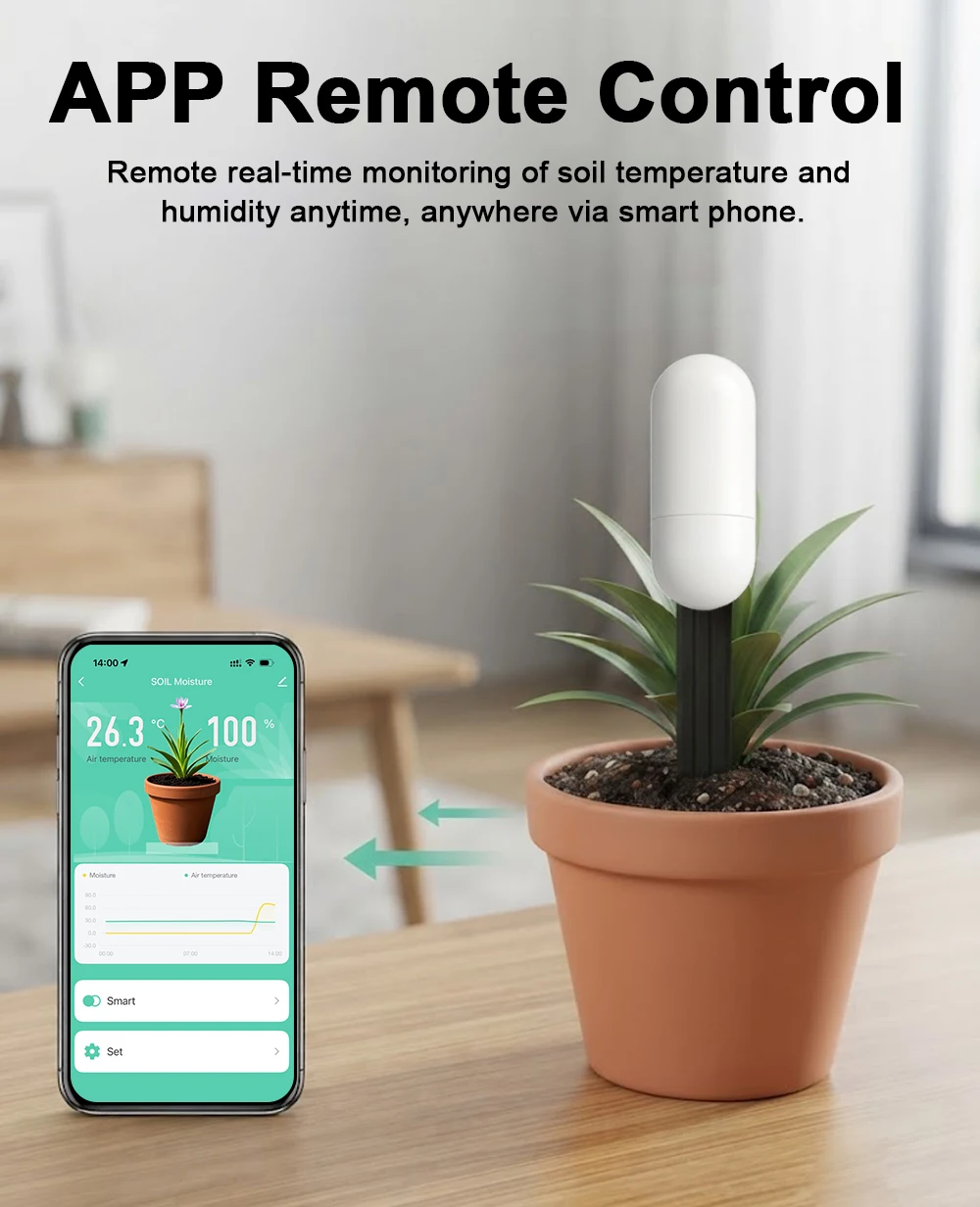 Détecteur de température et d' - App Smart Garden avis et prix