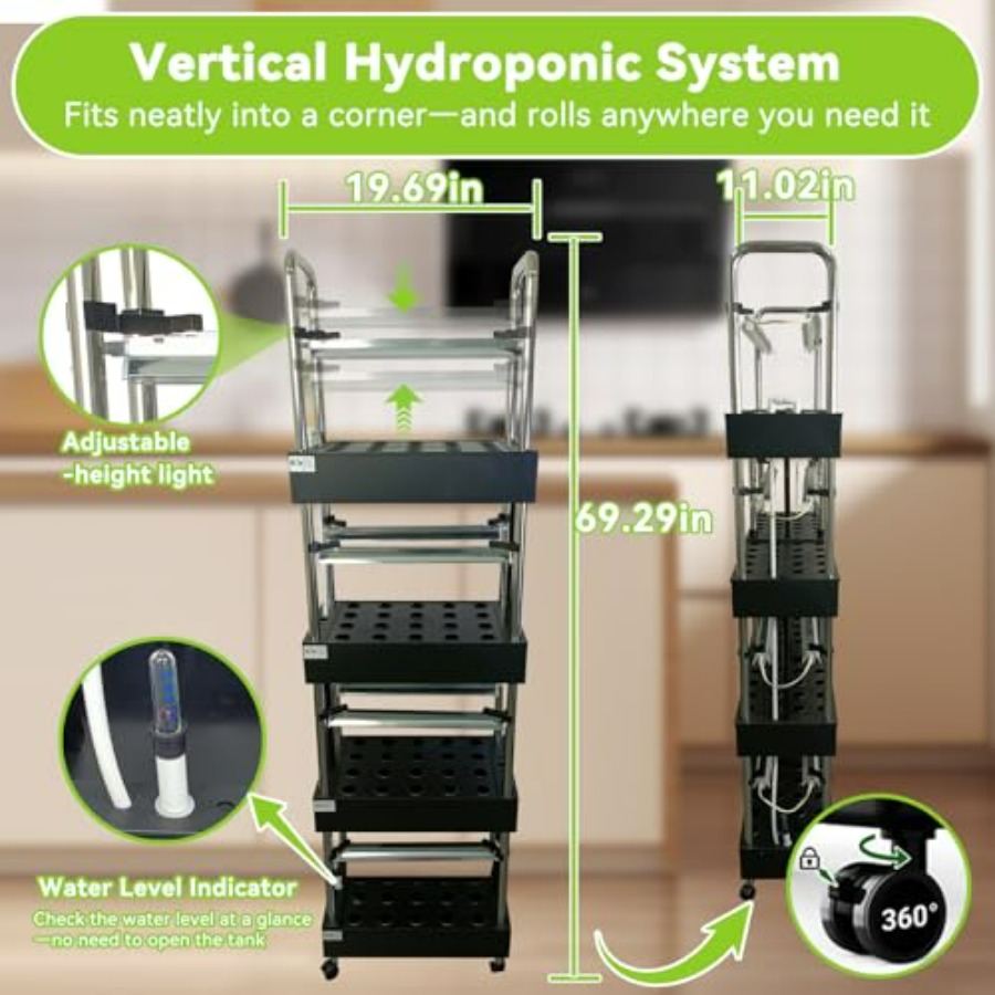 Système de culture hydroponiqu - Smart Garden Indoor avis et prix