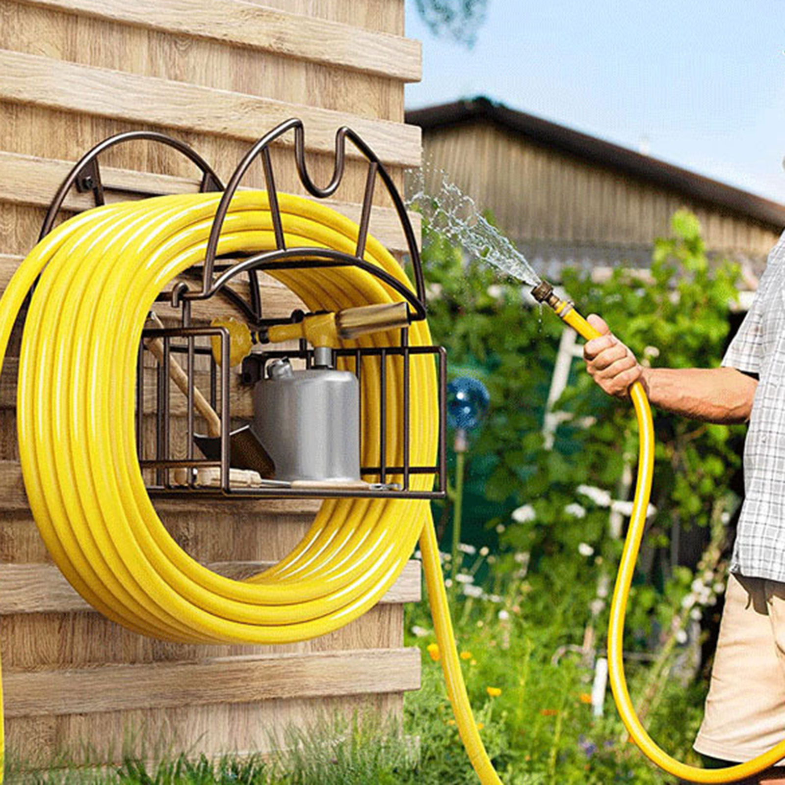Support mural pour tuyau d'arr - Smart Garden Storage avis et prix