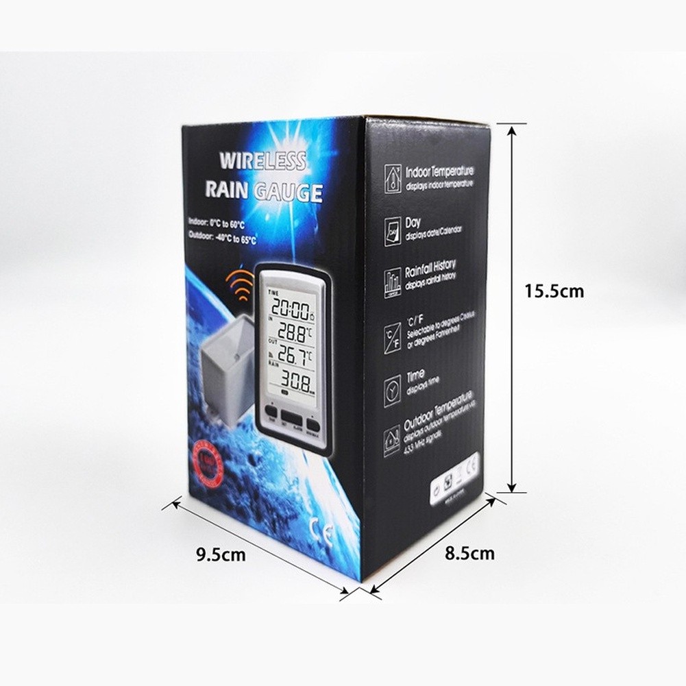Station météo numérique sans f - Rain Gauge Digital avis et prix