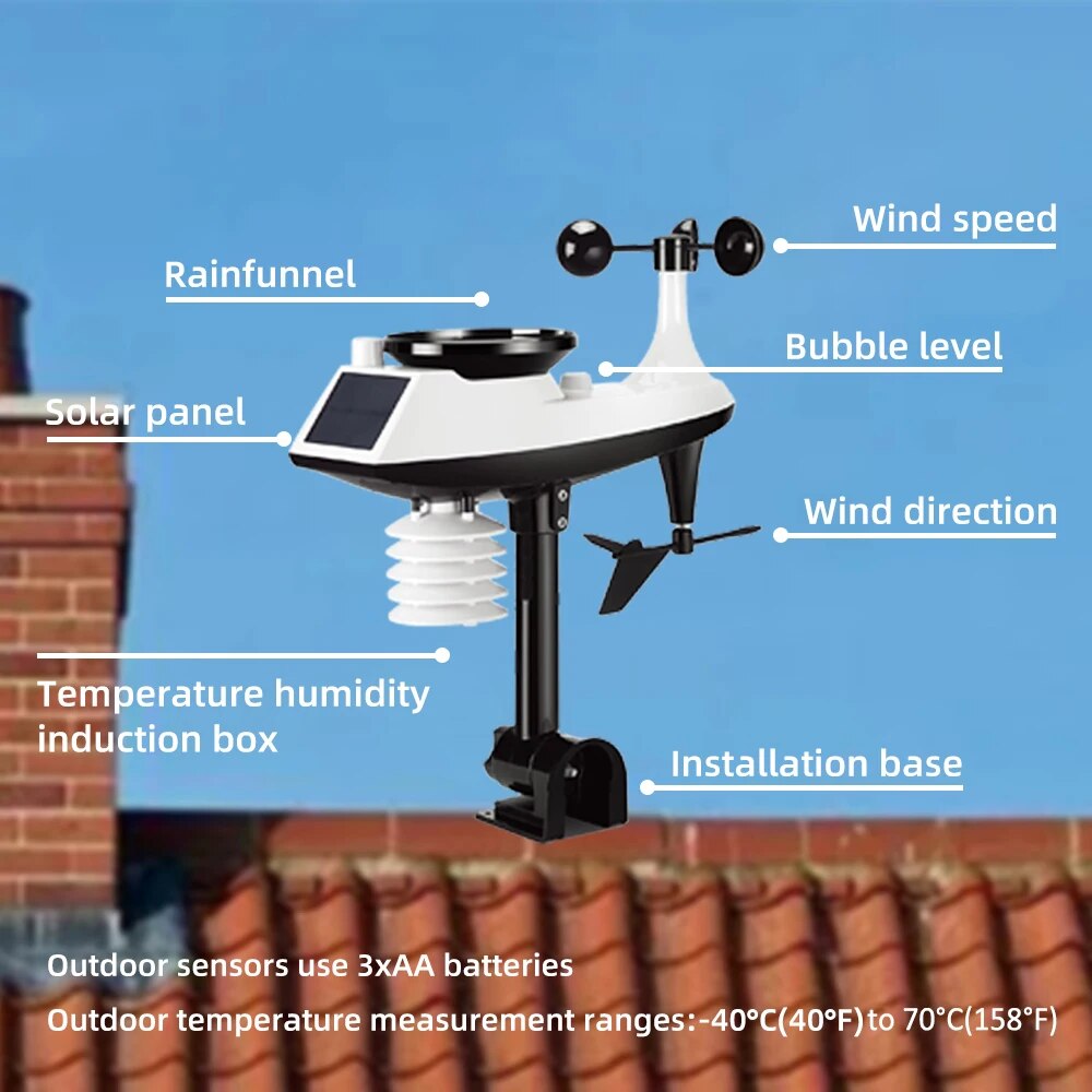 FJ3390A Station météo professi - Rain Gauge Digital avis et prix