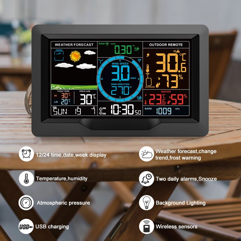 FJ3390A Station météo professi - Rain Gauge Digital avis et prix